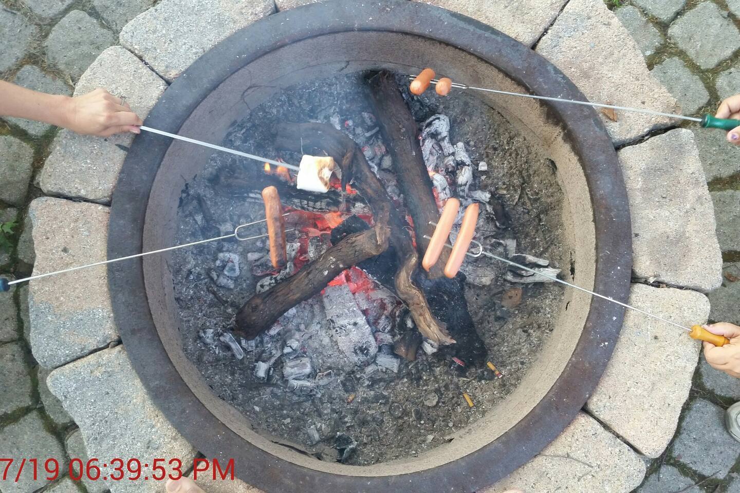 Again, this could be you! We provide 8 skewers for your use, don't lose them!