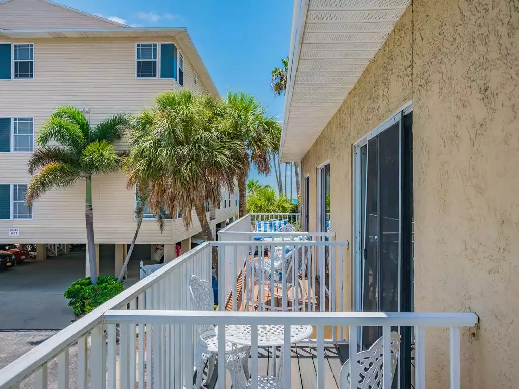 From Balcony looking west