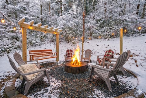 Updated fire pit for the perfect winter moments