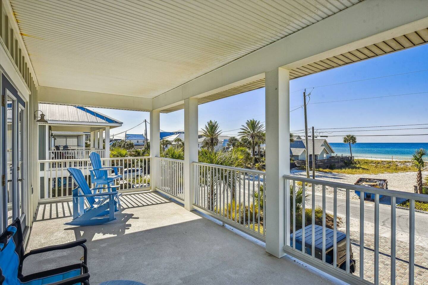 As of 08/20/25 this is STILL the SAME view :) 2nd Floor Balcony Located Off Master Bedroom