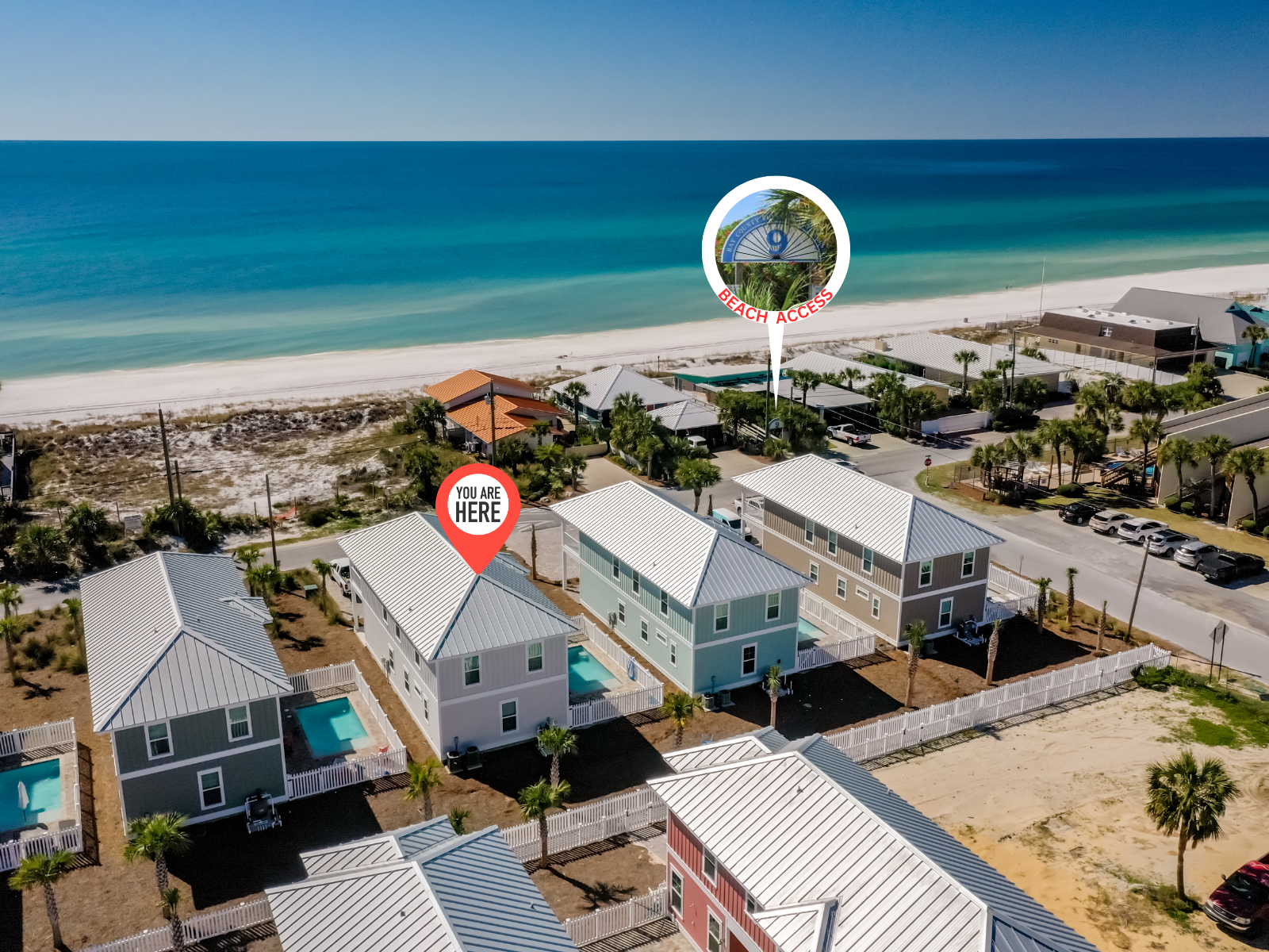 Close Beach Access 8 & 9