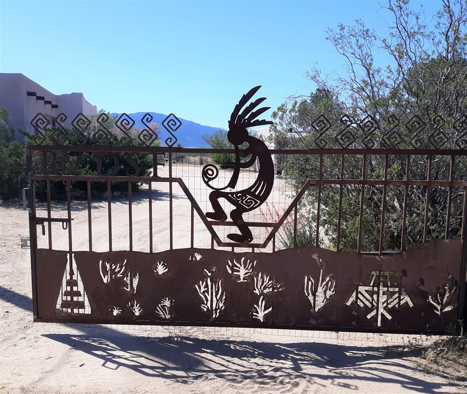 Gate to Kokopelli's