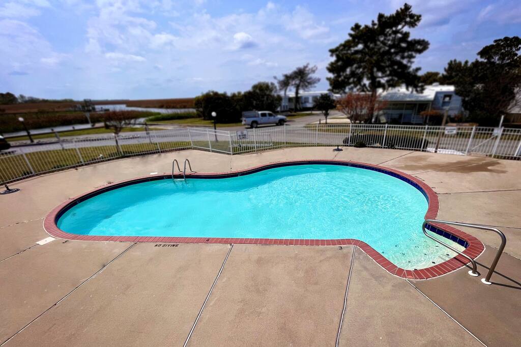 1 of 2 pools to enjoy at the resort