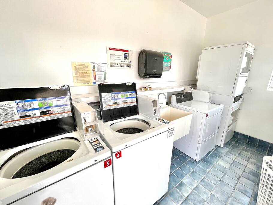 Resort offers pay laundry facilities for your use
