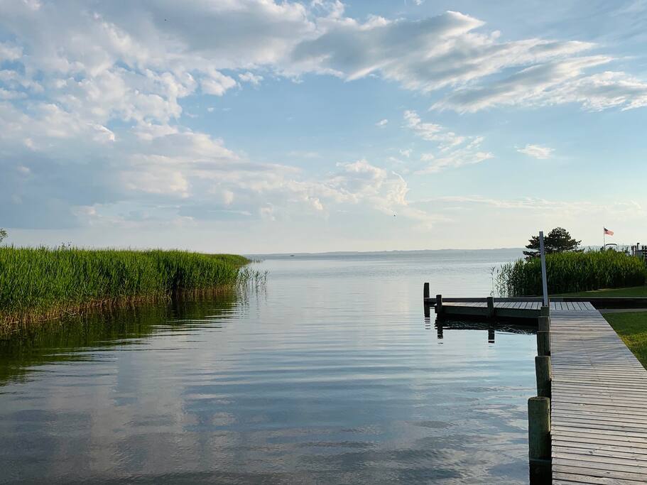 Boat ramp at the resort