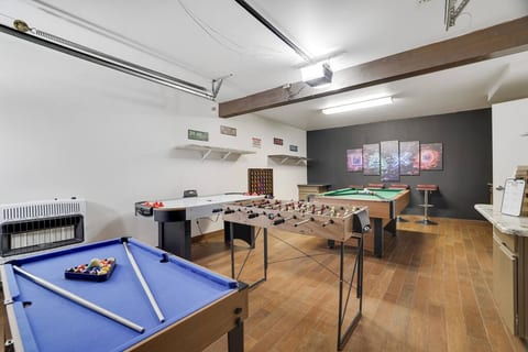 Challenge your friends to a classic game of pool, test your agility with a high-speed game of air hockey, or your aim and accuracy with a dart throwing game