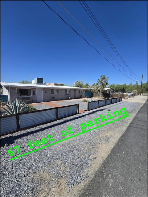 Plenty of parking for your crew.