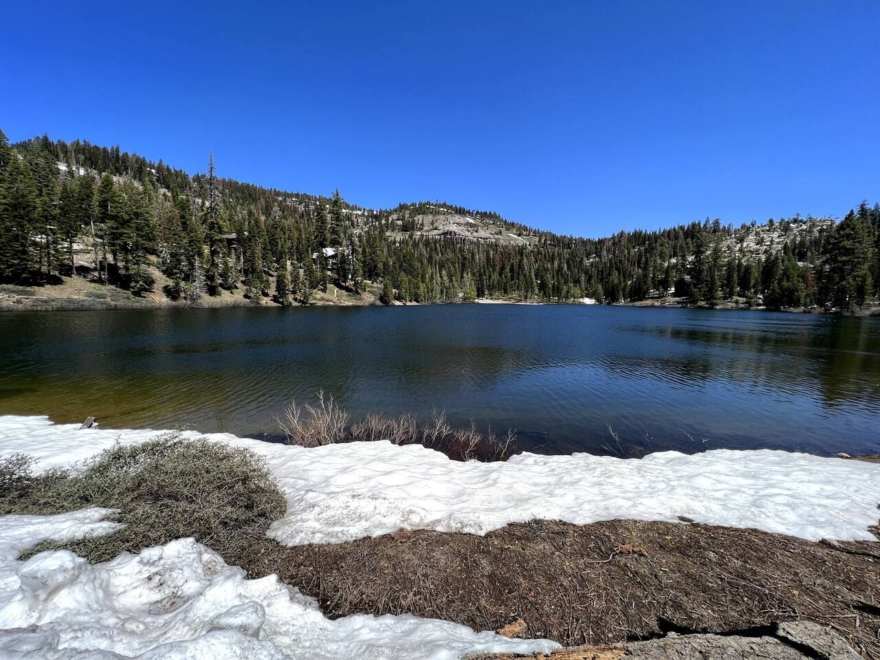 Bear Lake, 1 mile from Ascend. Staying at Ascend grants access to this private lake (no motorized boats). Fishing and Swimming fun!