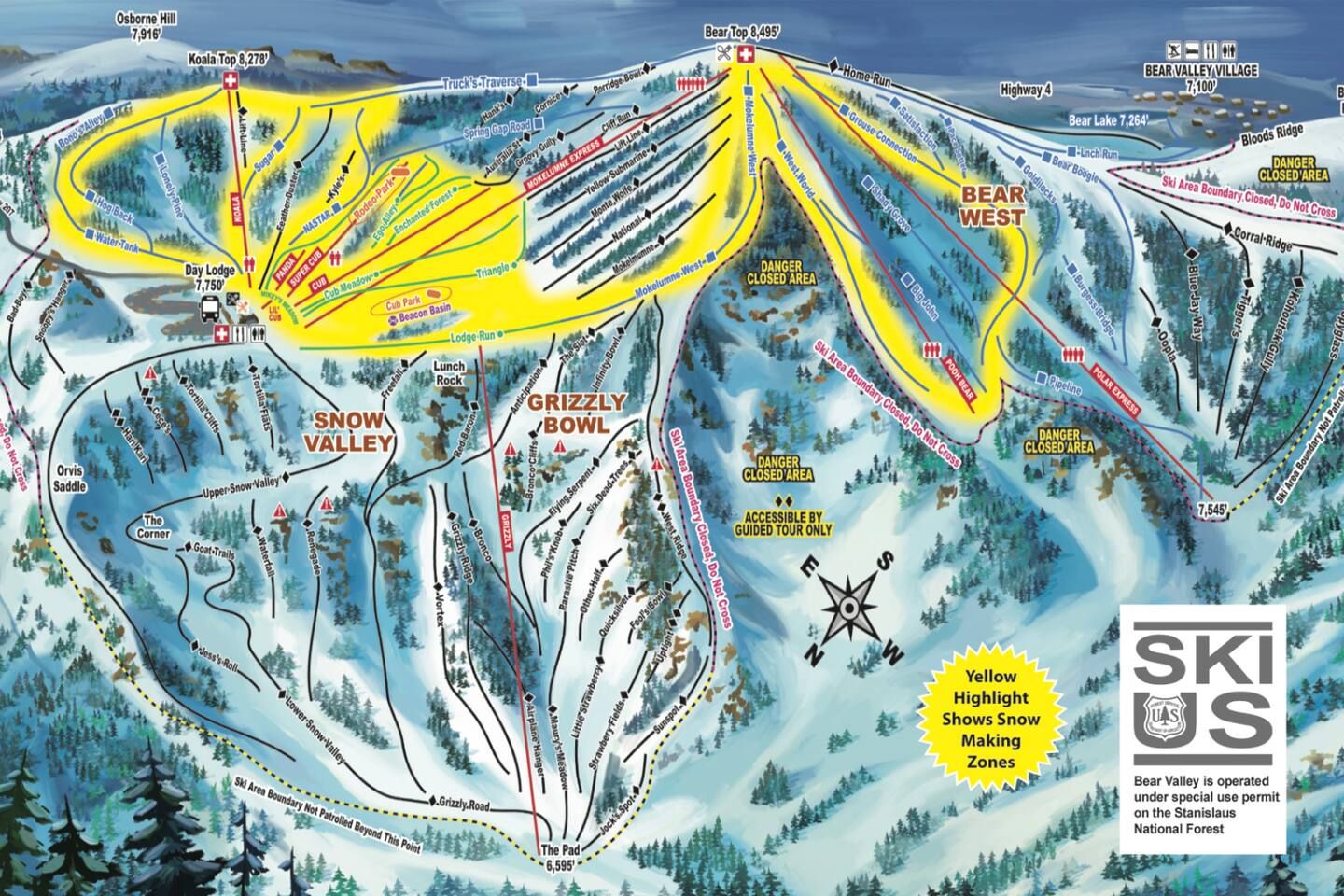 Bear Valley Ski Resort | Take shuttle from Ascend and ski home