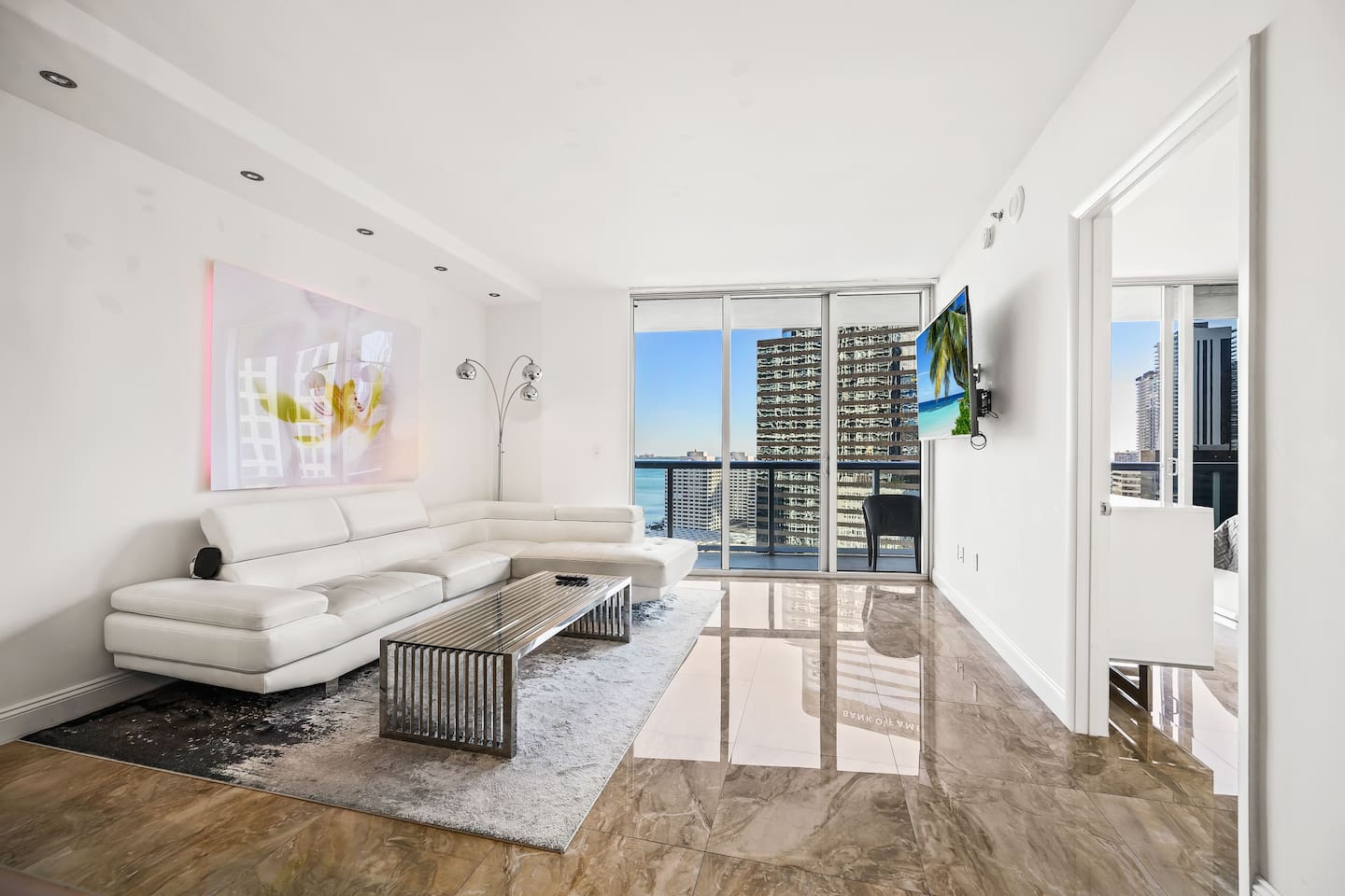 Living room with a view