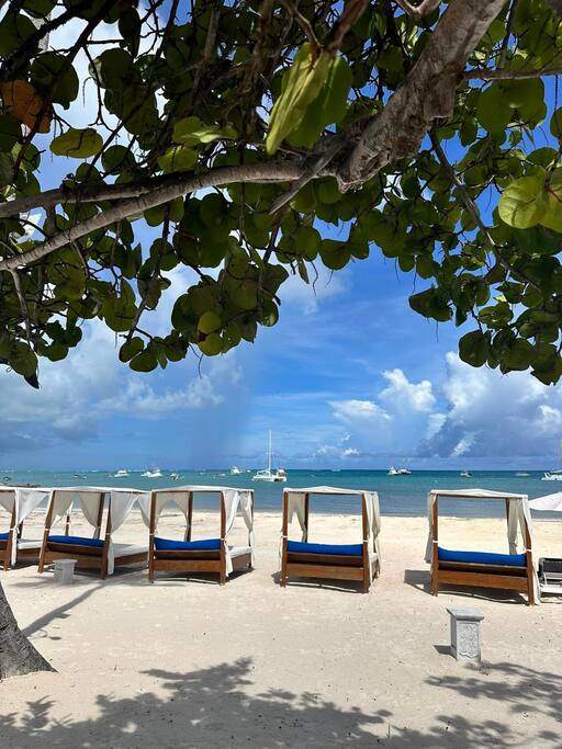 Steps from the beach or pool in Punta Cana