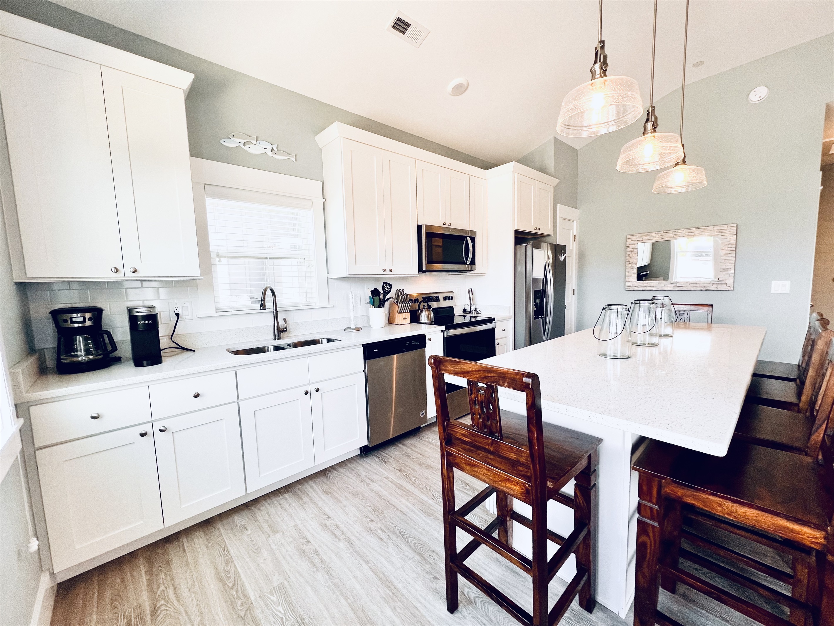 Your dream kitchen awaits, fully stocked and designed for the discerning cook.