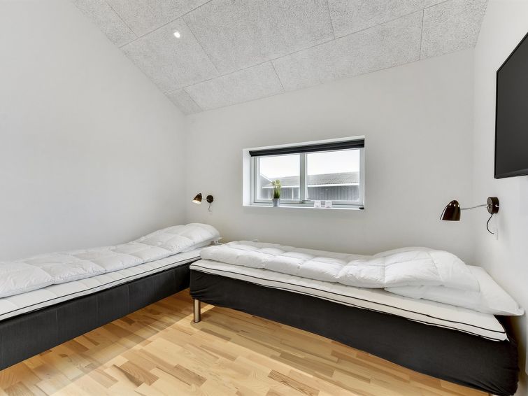 Bedroom - Ennie - 750m from the sea in Western Jutland - Hvide Sande