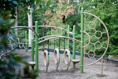 Discover the tucked away playground then set out for an adventure on the nature trails.
