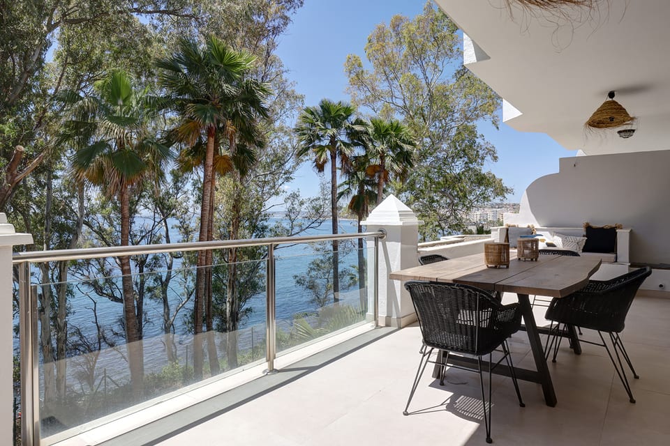 Balcony / view