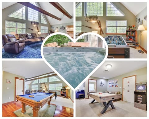 ❤️Mt. Maplewood Chalet⛰Arrowhead⛱Lake⛷Poconos❤️