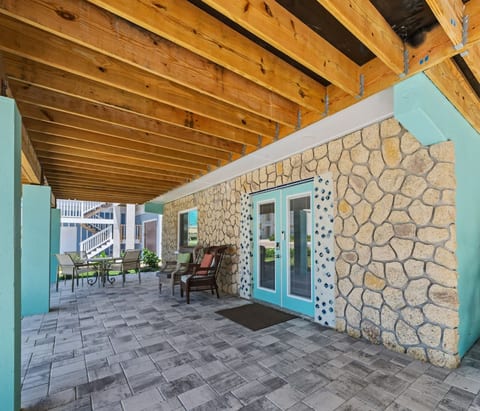 Heated Pool Home steps to the beach