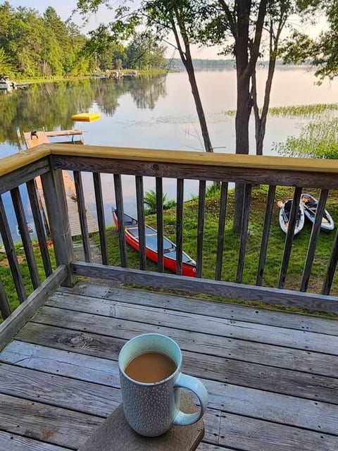 The best place for your morning cup of joe is at Loon Landing!
