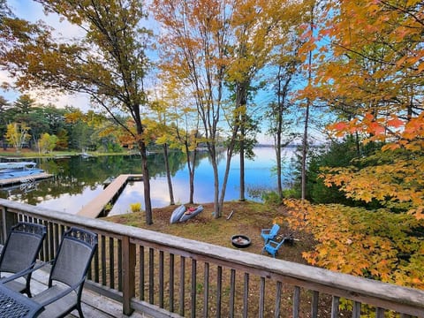 The fall colors in the Northwoods can't be missed!