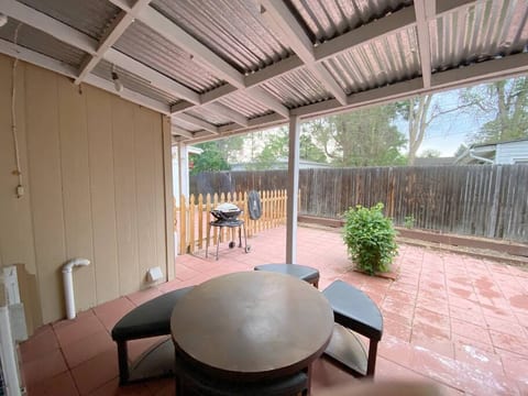 Backyard w/ seating