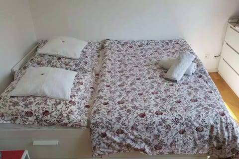Room 2, double bed  (1.6 metres wide)
