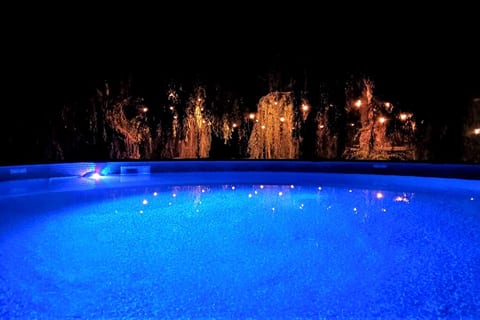 Swim and take in all the beauty of these majestic willows