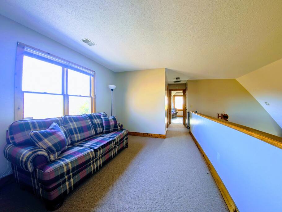 The second level loft offers a sofa as well as an office area. We provide high speed Wi-Fi and a laser printer.  - Mountain View at Clayton - Clayton