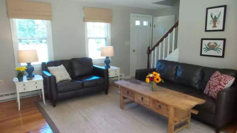 Plenty of comfortable seats for the family to gather and relax.