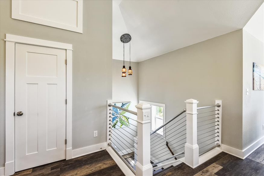 Stairs leading to the 2nd floor.