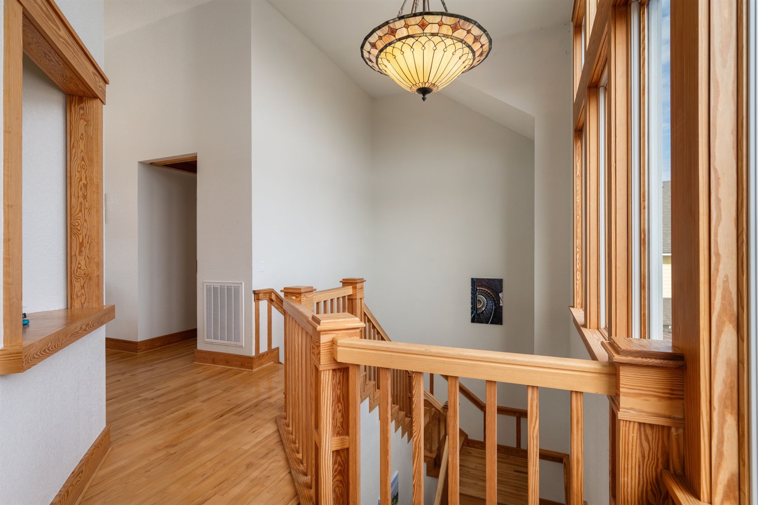 Stairs to third level