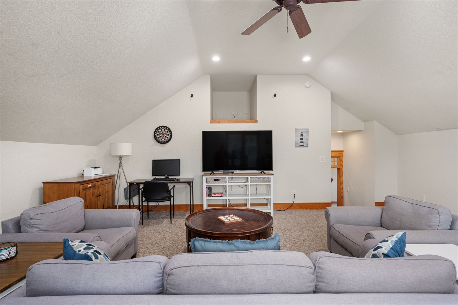Additional Living Room with Wet Bar