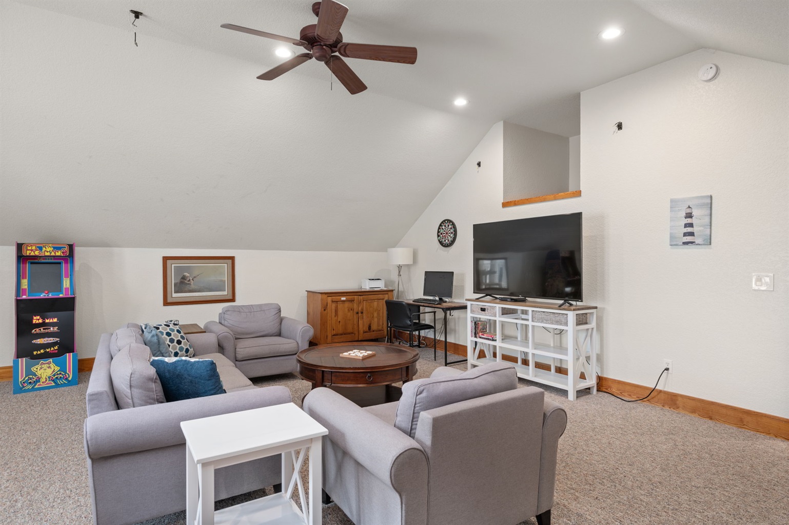 Additional Living Room with Wet Bar