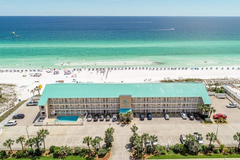 Crystal Sands is right on the beach