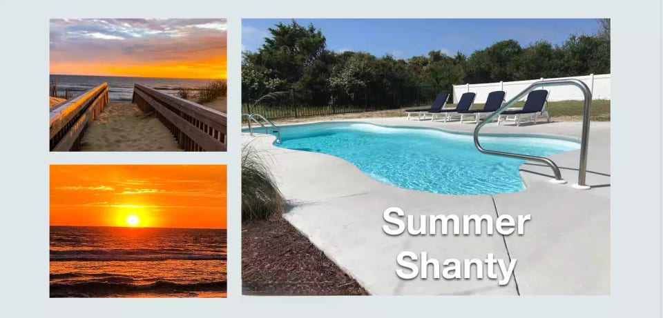 Erstaunlich! “Summer Shanty” mit Meerblick, Pool, Whirlpool - Nags Head