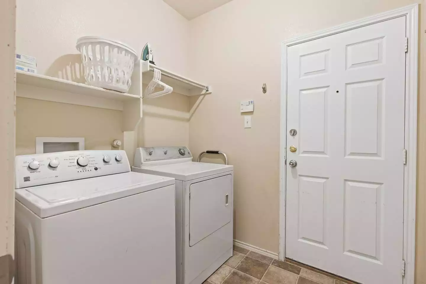 Complementary in-house washer and dryer with laundry soap provided! Complementary in-house washer and dryer with laundry soap provided! - The Birdhouse - Keller