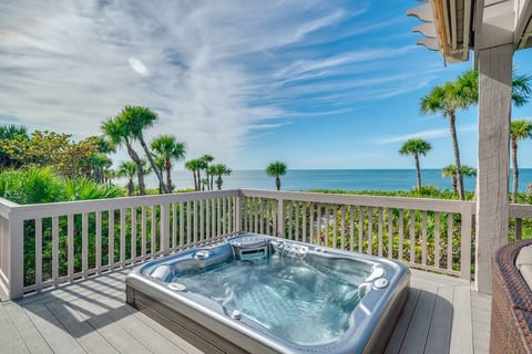 Hot tub with a view