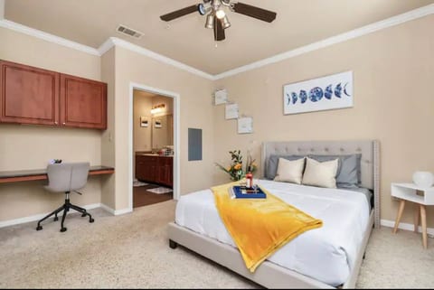 Quiet Condo Near TX Med Ctr /NRG / Free Parking