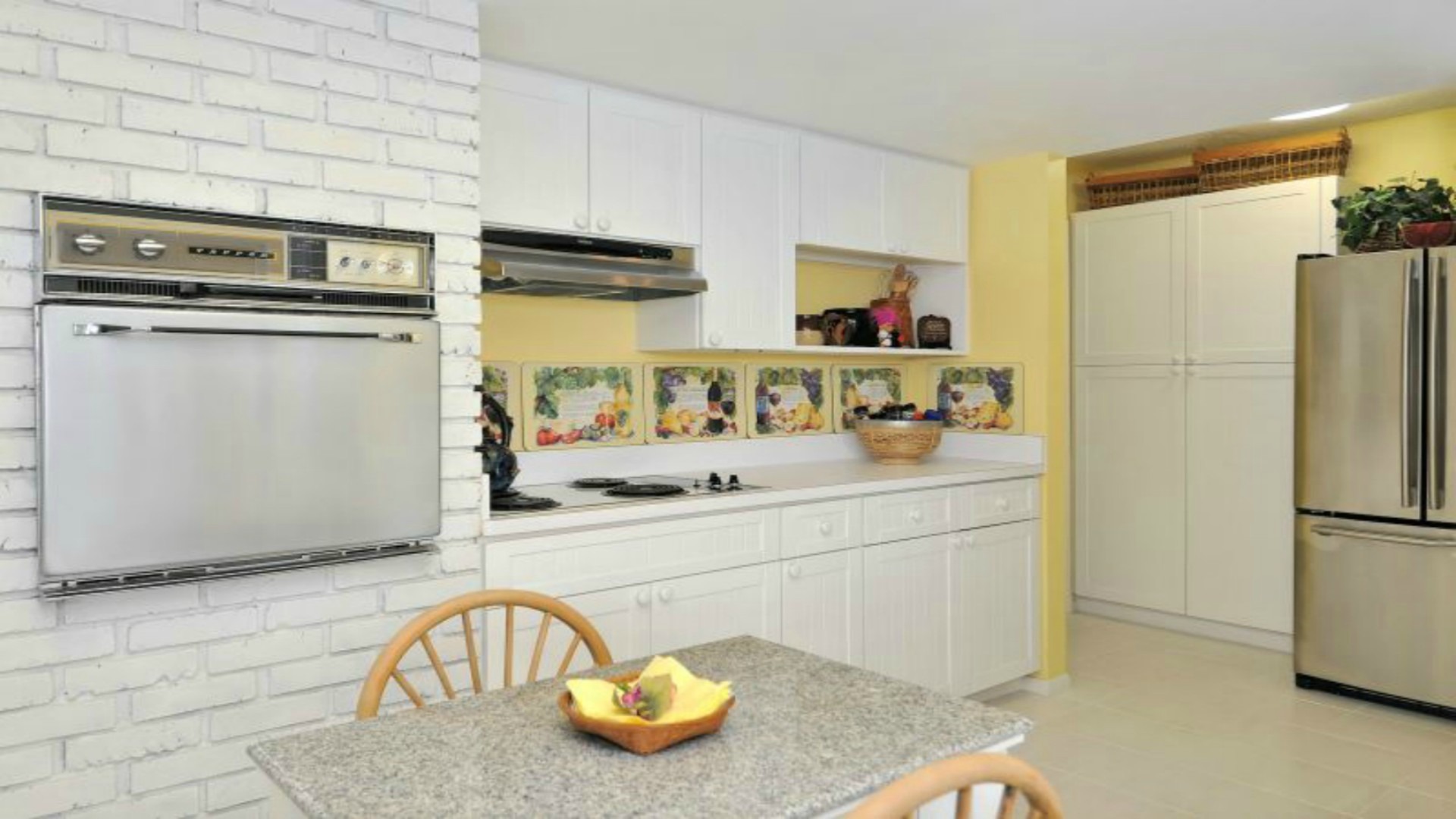 part of the breakfast area