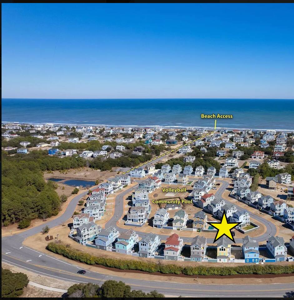 A quick 8~10-minute walk to Beach