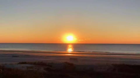 Beautiful sunrise photo taken from the balcony off the living room and master.