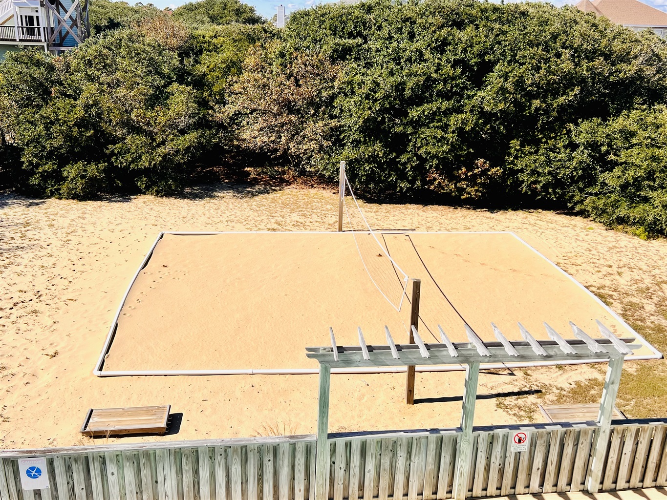 Volleyball court