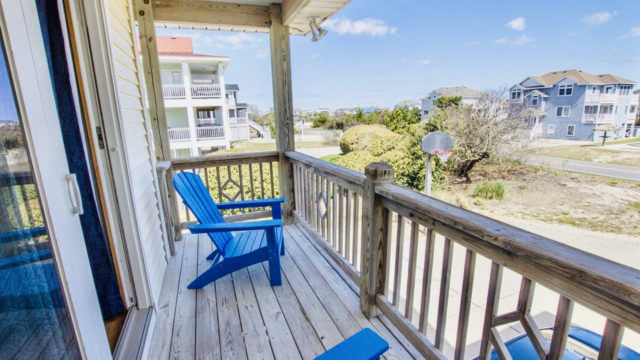 Deck view.