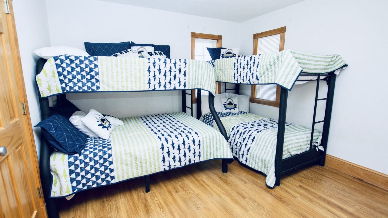 Pyramid Bunk and Twin bunk bed.