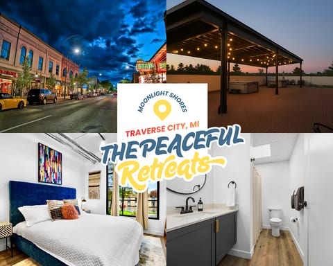 Stay close to everything, from wineries to the vibrant energy of Front Street then retreat to your brand-new condo, where two king bedrooms and rooftop hot tubs await.