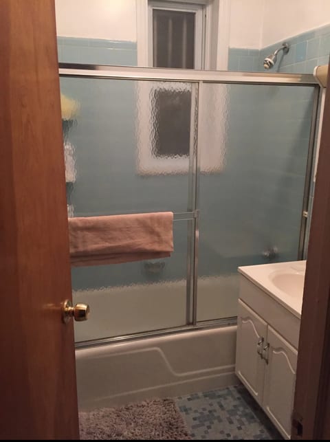 The shared bathroom 