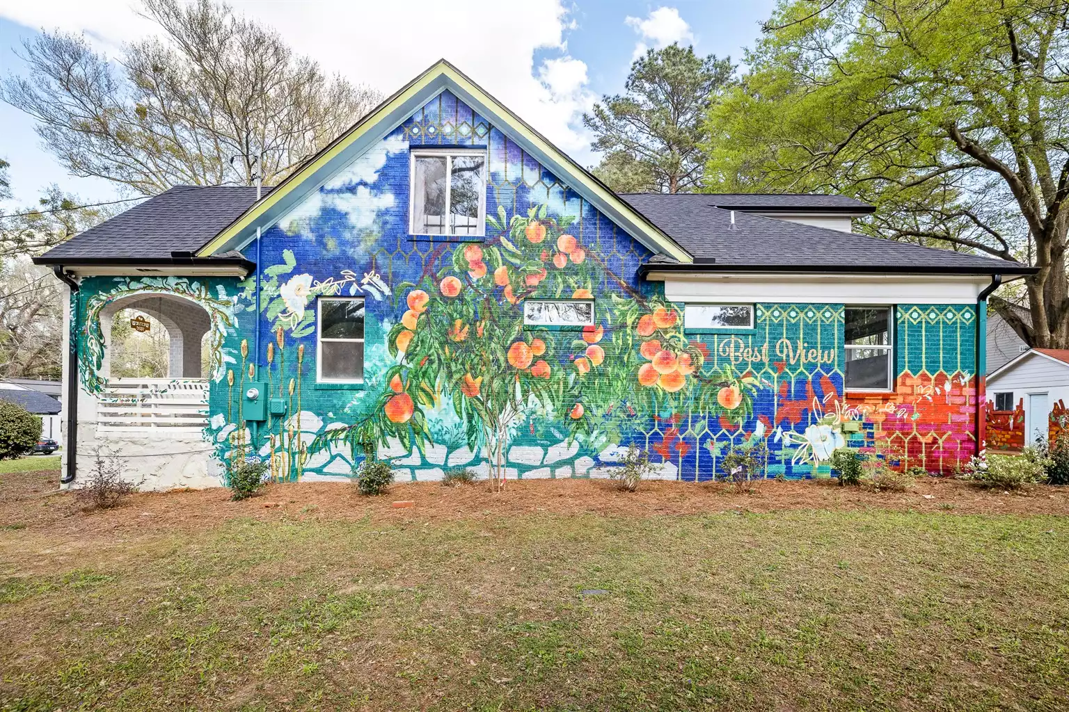 'Best View' mural, designed by artist Lacey Longino! 'Best View' mural, designed by artist Lacey Longino! - Best View GA - Atlanta