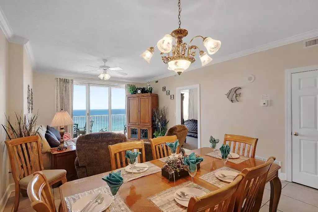 What's not to love?!?  Plenty of seating, ultimate comfort and an awesome view!! - OCEAN VILLA 1304 - Panama City Beach