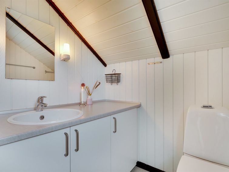 Bathroom - Ardan - 550m from the sea in Western Jutland - Hvide Sande