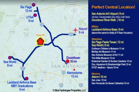 Excellent Central Location in a Safe Quiet Neighborhood with easy access to major highways and restaurants close by!