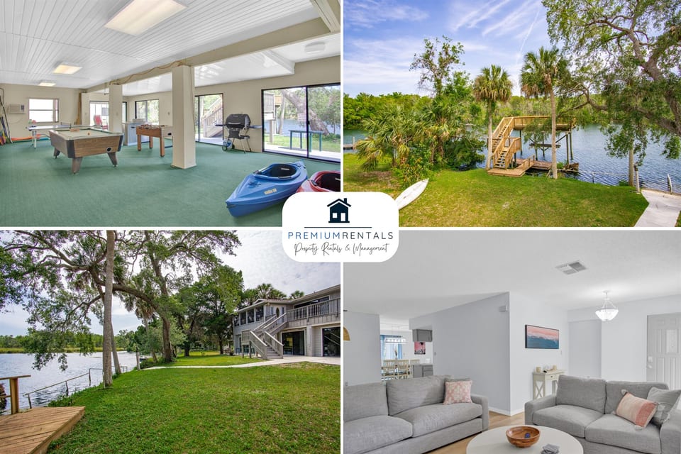 Kings Bay Inlet front house with 5 bedrooms and 3 bathrooms - Crystal River